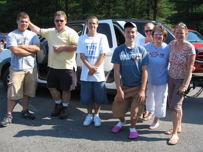 The People
Andy and Ted Foley; David Higham; Arik Foley; Jane Higham (behind); Sue Higham Foley; Ann Higham Hughes
