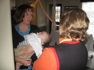 Smith Gathering: Fall at Katie and Karl's 11-28-09
Mary and Eli Glazer, and Miriam Parmelee
