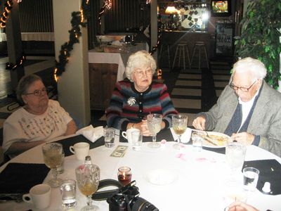 Smith Gathering: Fall at Katie and Karl's 11-28-09
Miriam Smith; and Jane and Keith Watkin
