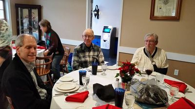 Smith Gathering: Fall at Nicoles 12-06-14 Table 2 partial
Garret Smith; Steve Smith; Richard Taglieri
