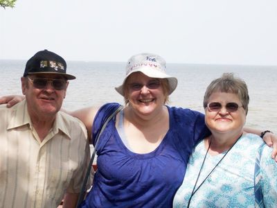 The Smiths from Indiana
L to R: David Smith; Sheri Smith Diefenbacher; Evelyn Grinnell Smith
