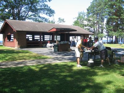Reunion 2010 Set Up Pavilion Area
Pavilion and Cooking Area
