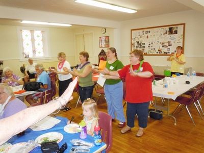 Reunion 2012
Hukilau Dancers: Jan Mack Higham, Miriam Smith Parmelee, Florie Parmelee, and Mary Smith Taglieri
