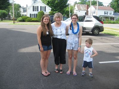 Reunion 2012
Higham Granddaughters with Grandma...
Katie Higham Phoenix, Jan Mack Higham, Laurel Higham and grandson, Eli Glazier
