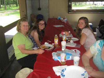 Reunion 2013 VBSP
Clockwise: Jan Mack Higham; Laurel Higham; Katie Higham Phoenix
