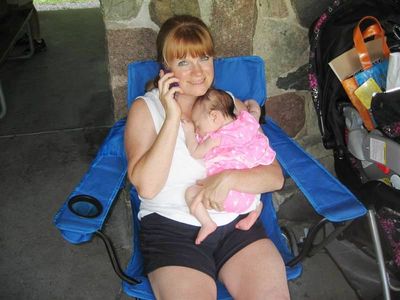 Reunion 2014 Green Lakes S.P.
Aunt Joan Higham Entwistle; Audriann Glazer
