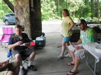 Reunion 2014 Green Lakes S.P.
Joe Higham; Sue Higham Foley; Adam Phoenix
