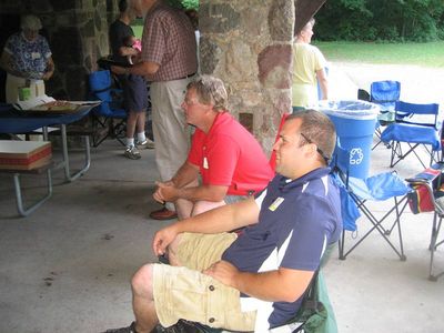 Reunion 2014 Green Lakes S.P.
Ted Foley (red); Andy Foley (blue)
