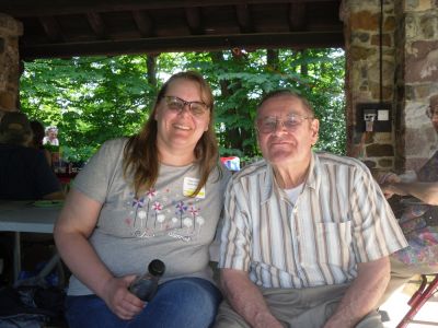 2015 Family Reunion, July 11, 2015
Sheri Smith Diefenbacher and Dad, David Smith
