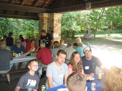 2015 Family Reunion, July 11, 2015
L to R: Sam Hughes; David Higham; Katie Higham Phoenix; Adam Phoenix
