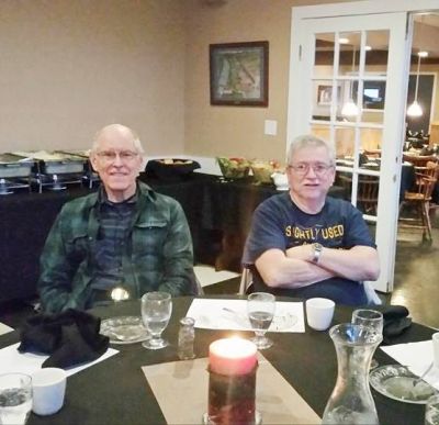 2015 Fall Gathering at Nicoles November 21
Steve Smith; Richard Taglieri
