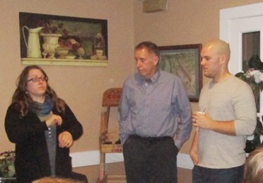 2017 Fall Gathering 11/18/17 at Nicole's
Abigail Parmelee; Jim Parmelee; Michael Smith
