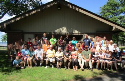 2018 Family Reunion, July 7, VBSP
Higham Family
1st Row: Eli Glazer; Mark Glazer; Audriann Glazer; Mary Higham Glazer; Laurel Higham; Joe Higham; Jack Higham; Jan Mack Higham; Andrew Awad; Aley VanDerPoel; Joan Higham Entwistle; James Entwistle; Michael Jordan; Asher Jordan; Rachel Higham Jordan; Katie Higham Phoenix; James Bryan Phoenix; Adam Phoenix; 
2nd Row: Kayla Willett; Tyler Entwistle; Joe Hughes; Ben Hughes; Andy Foley; Ted Foley; Jane Higham; Vince Palleschi; Peg Bills Higham; Jim Higham; David Higham; Art Glazer; Jill Glazer;
3rd Row: Cole Entwistle; Justin Entwistle; Sam Hughes; Ann Higham Hughes; Riley Hughes; Sue Higham Foley; John Higham; Cathy Foster Higham; Madison Higham; Julia Higham
