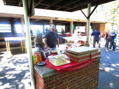 2018 Family Reunion, July 7, VBSP
Katie and Adam and Appetizers
