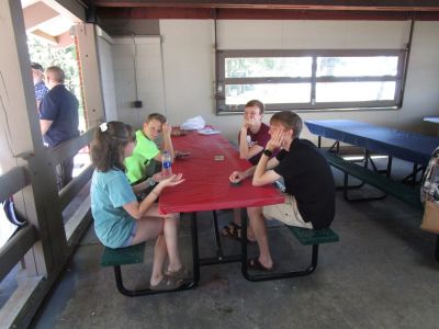 2018 Family Reunion, July 7, VBSP
Cousins:  Laurel Higham; Sam Hughes; Joe Hughes; and Riley Hughes
