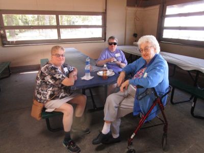 2018 Family Reunion, July 7, VBSP
Chris Curtiss-Rivers; Carol Curtiss; Jane Curtiss Watkin
