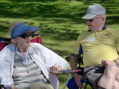 2018 Family Reunion, July 7, VBSP
2nd Cousins, Jan Rung Abrams and Jack Higham
