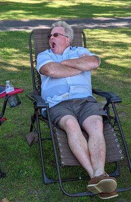 2022 Family Reunion July 9, 2022 VBSP
Chillin'
No concrete work today for Jim
