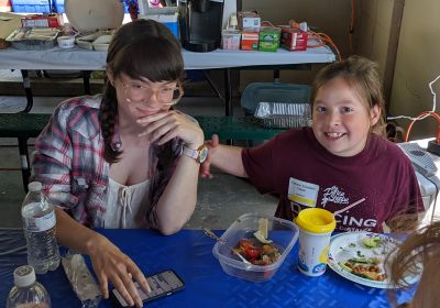 2022 Family Reunion July 9, 2022 VBSP
"Introducing my assistant, Laurel!"
Laurel Higham; Audriann Glazer
