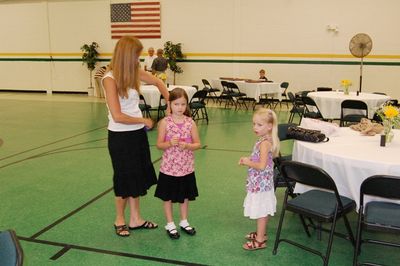 Sunday Party at OLS School
Cathy Higham; Julia and Madison Higham

