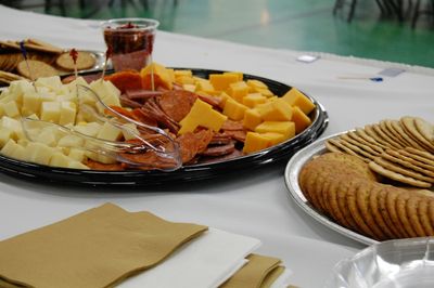 Sunday Party at OLS School
Food: Appetizer Line

