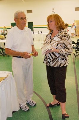 Sunday Party at OLS School
Guests: Joe Mack and greeter Jane Higham

