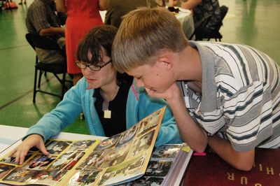 Sunday Party at OLS School
Photo Albums: Laurel Higham and Riley Hughes check out the pictures.
