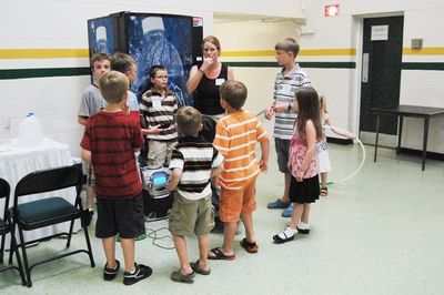 Sunday Party at OLS School
Games:  Let's see. Who starts first?
