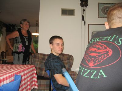 Friday/Saturday Breakfast and Picnic
Picnic: Cathy Wilson and Jake Higham.  Andy Foley at right.
