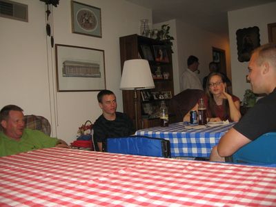 Friday/Saturday Breakfast and Picnic
John; Jake; and Rachel Higham with Andy Foley
