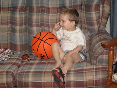 Friday/Saturday Breakfast and Picnic
Picnic: "Basketball anyone?" asks Cole Entwistle

