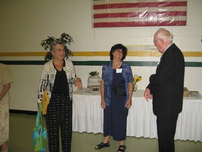 Sunday Party at OLS School
Guests: Cathy Mack Wilson, Pat Fanning Livingston, and Dick Wilson
