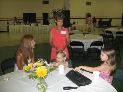 Sunday Party at OLS School
Guests: Cathy Foster Higham; Peg Bills Higham; Madison and Julia Higham
