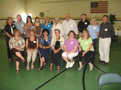 Sunday Party at OLS School
Guests. Cousins: Seated L to R: Jane Higham; Ann Higham Hughes; Pat Fanning Livingston; Cathy Mack Wilson; Susan Higham Foley; Joan Higham Entwistle;
Standing: Cindy Fanning Knowlton; Jim Higham; Pam Fanning Chappell; Mary Higham Glazer; Debbie Fanning Carlone; Barbara Mack Perkins; Dan Mack; John Higham; Denise Paukett Signor; Joe Higham
