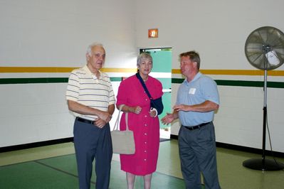 Sunday Party at OLS School
Guests: Art and Jill Glazer greeted by Jim Higham
