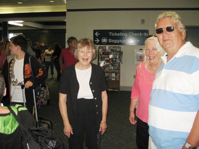 Thursday Trip Home
The Vestal Niasiatkas at Elmira Airport to see off friends meet the Highams.
