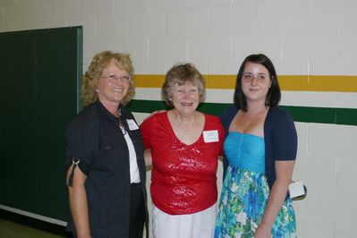 Sunday Party at OLS School
Guests: Cindy Fanning Knowlton and daughter, Amy Knowlton, with Jan Mack Higham
