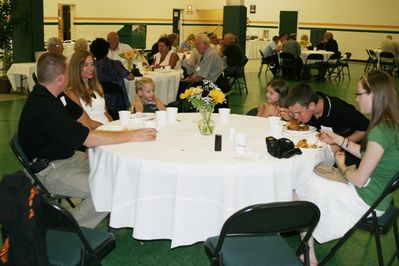 Sunday Party at OLS School
Tables: John Higham; Cathy Higham; Madison Higham; Julia Higham; Jacob Higham; Rachel Higham

