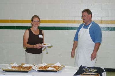 Sunday Party at OLS School
Food Prep: Ann Higham Hughes; Ted Foley
