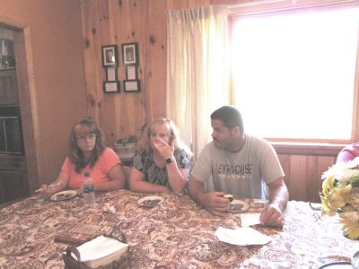 60th Anniversary Party Jack & Jan August 10, 2019
Dining in the Great Room
Joan Higham Entwistle; Jane Higham; Vince Palleschi
