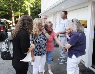 60th Anniversary Party Jack & Jan August 10, 2019
Center of Attention
Mom Aley VanderPoel; Grandma Jane Higham; Grand aunt Joan Entwistle; Nadia Renee Awad; Great grandma Jan Mack Higham
Rear: John Higham; Vince Pallewschi
